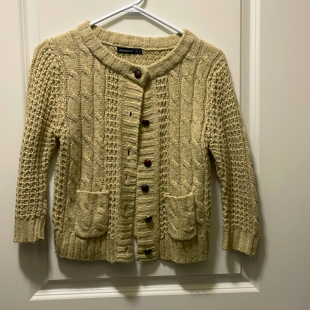 Cute sweater.